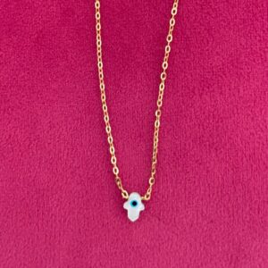 Hamsa Charm Necklace