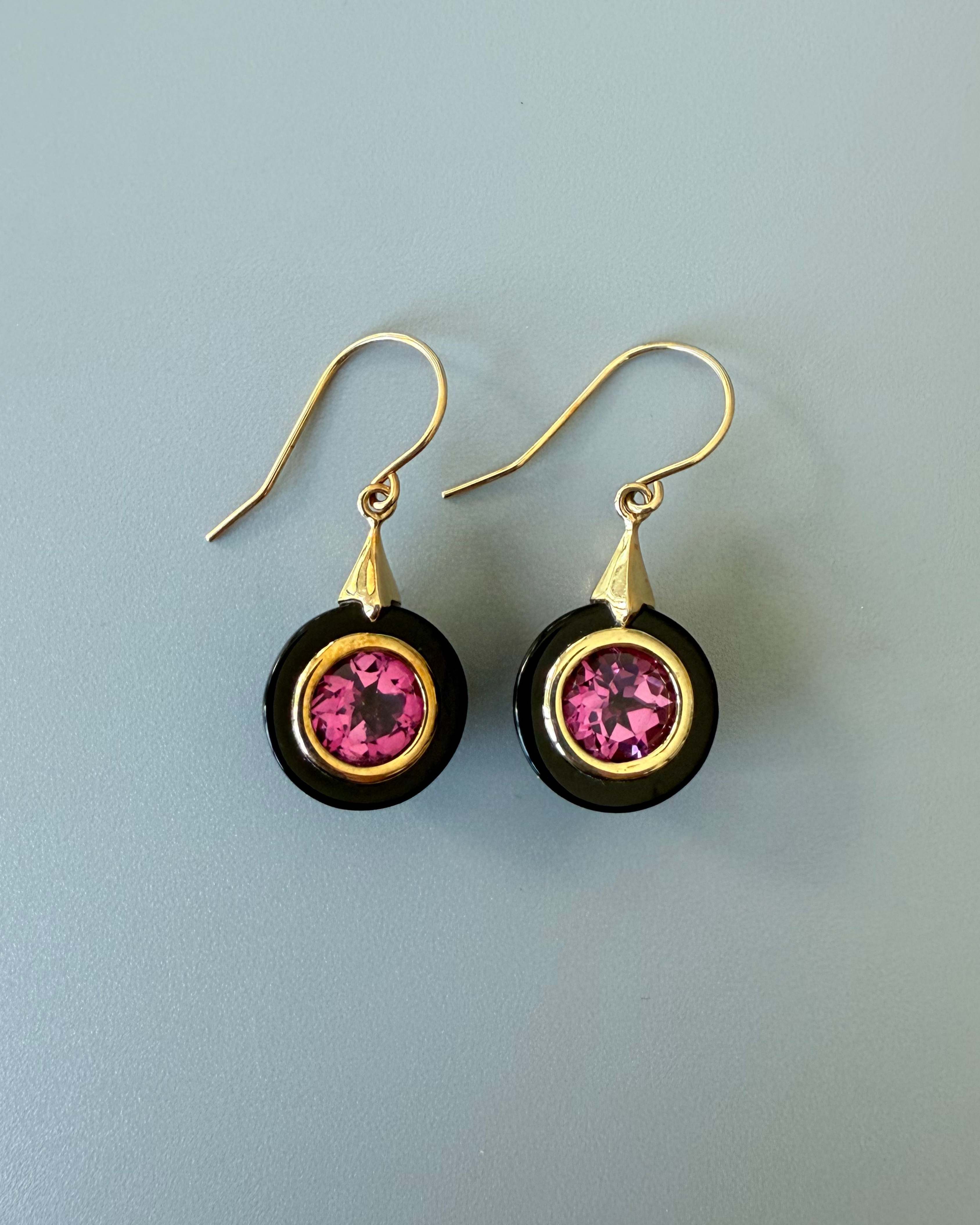 The Hk Pink Dot (Earrings)