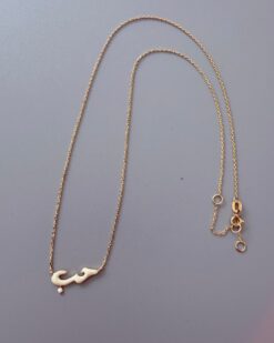 Hub Necklace (White Enamel)