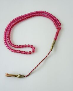 Candy Dust Misbaha (Hot pink)
