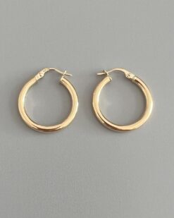 K Hoops Earrings