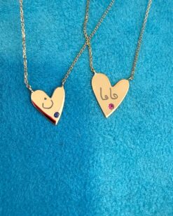 Jeejewels heart Necklace (September Birthstone) 1.0