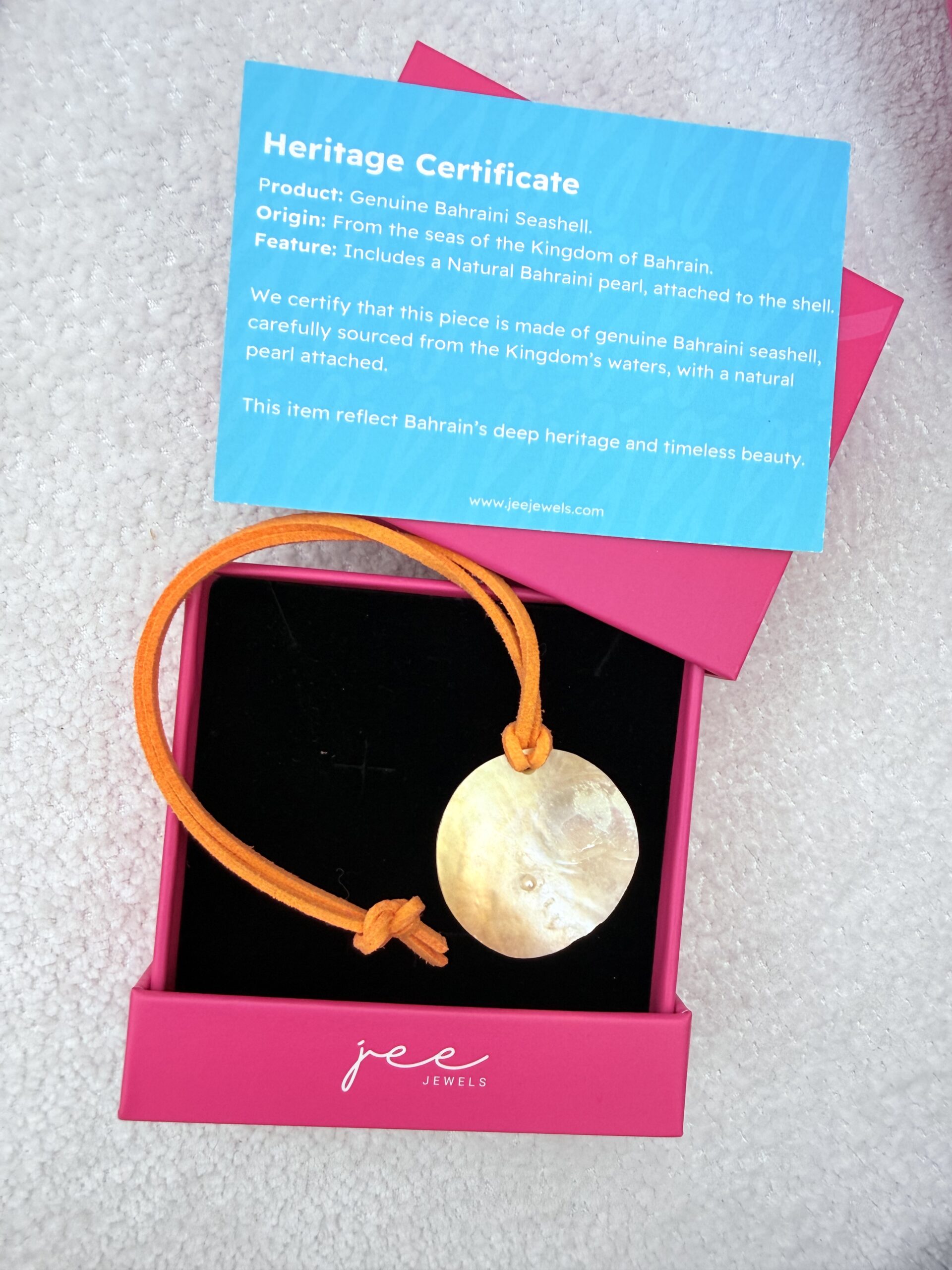 Sea Glow Car Pendant (Orange)