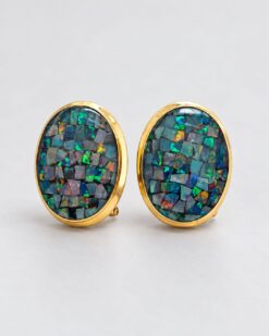 Opal Mosaic Earrings (Big)
