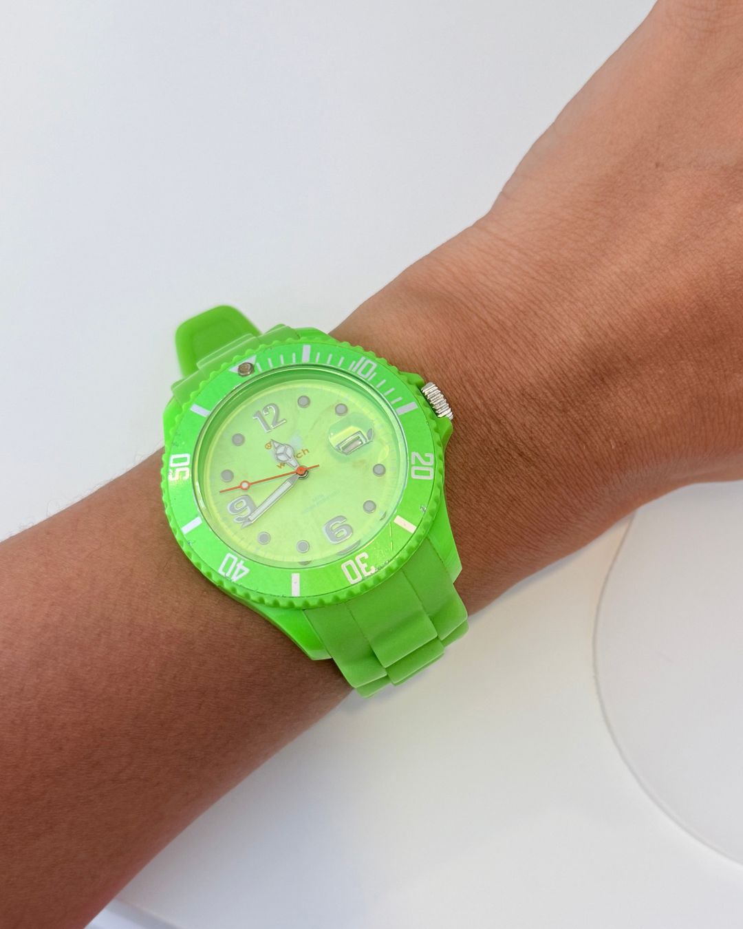 Vintage ICE-WATCH Sili Forever Big Green