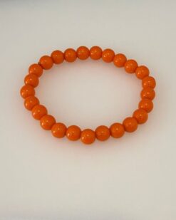 PRE-OWNED Orange Beads Bracelet