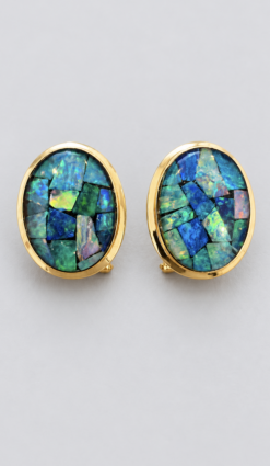 Opal Mosaic Earrings (Small)