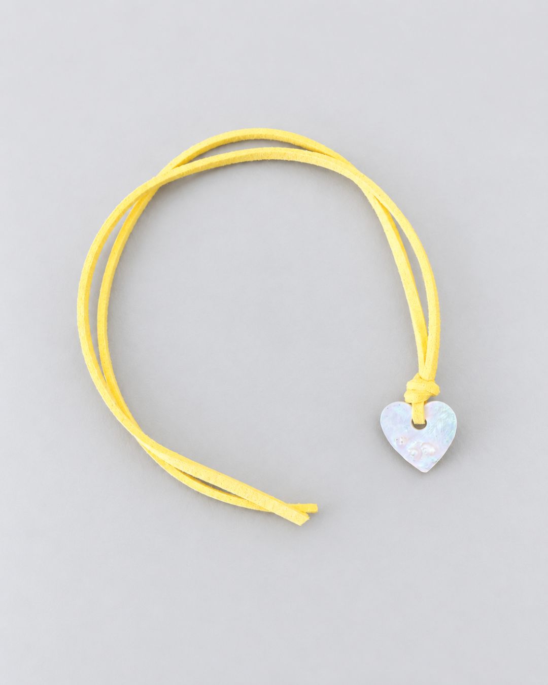 Mini Heart Car Pendant (Yellow)