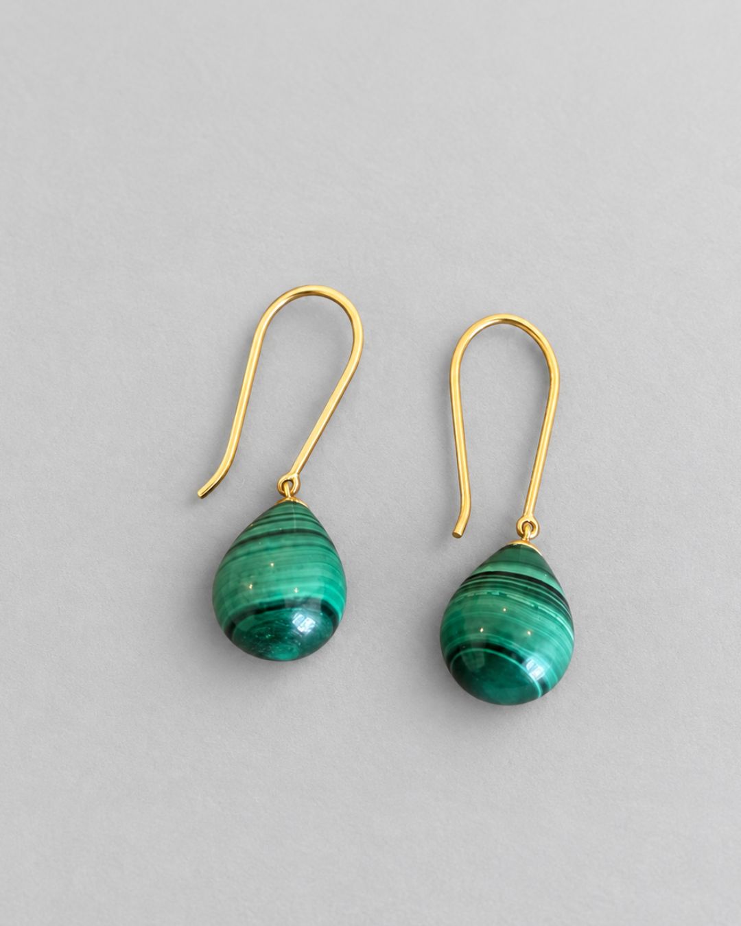 Malachite Earrings