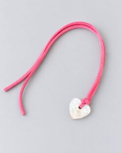 Mini Heart Car Pendant (Pink)
