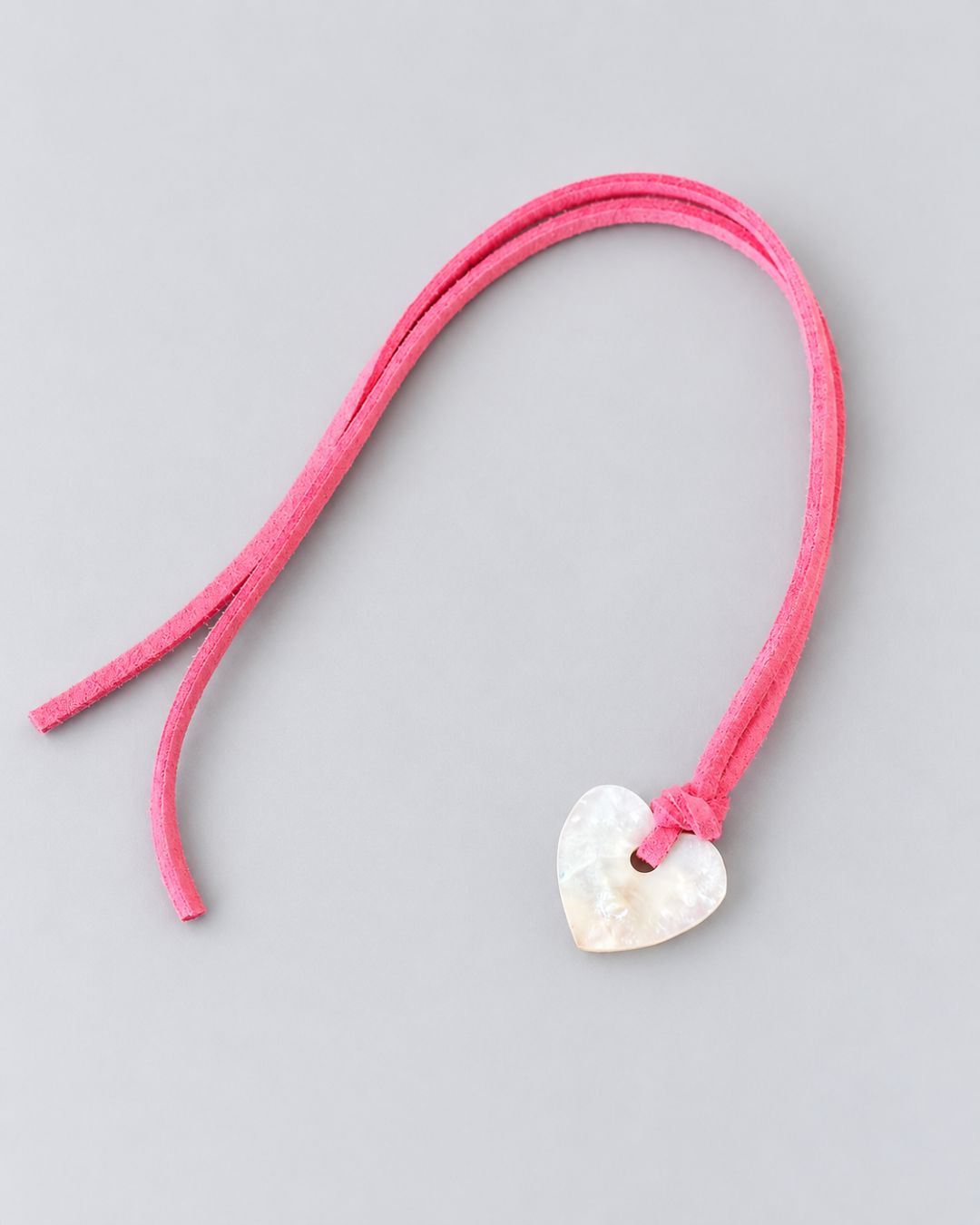 Mini Heart Car Pendant (Pink)