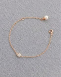 Natural Diamond Bracelet (Rose)